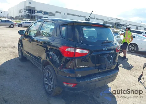 2018 Ford Ecosport S from USA, damaged, VIN MAJ3P1RE8JC185627